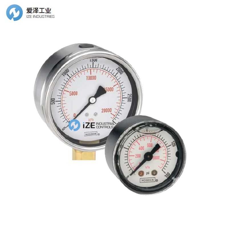 NOSHOK压力表900系列 示例25-911-160-PSIBAR izeinustrialcontrols 天生赢家凯发一触即发工业.jpg