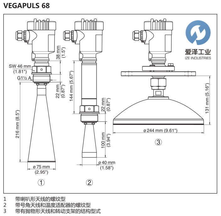 VEGA流量计PULS68 天生赢家凯发一触即发工业izeindustries (1).png