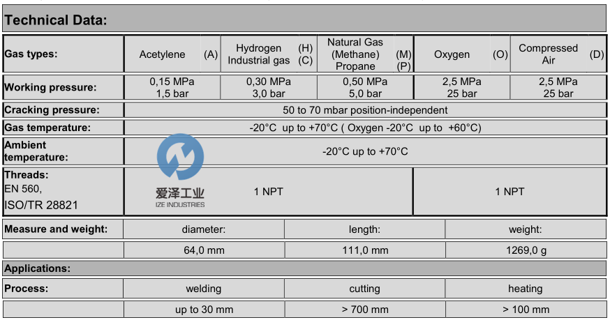 IBEDA阻火器DEMAX5N-VA 1NPT-F 天生赢家凯发一触即发工业izeindustries.png