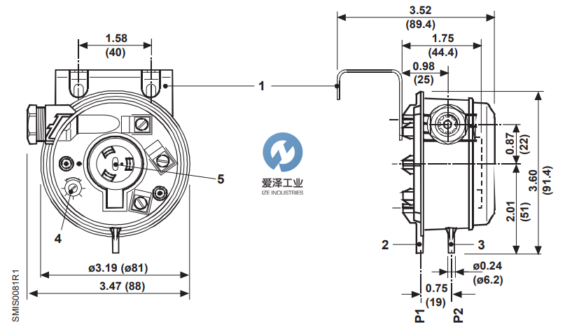 SIEMENS风压开关QBM81系列 示例QBM81-3 天生赢家凯发一触即发工业izeindustries (2).png
