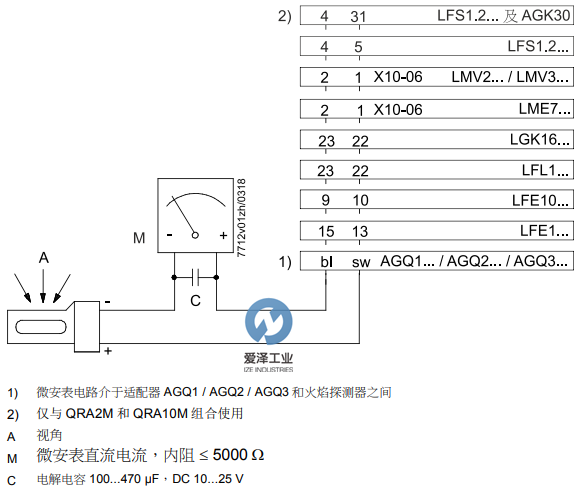 SIEMENS火焰检测器QRA系列 天生赢家凯发一触即发工业izeindustries (1).png