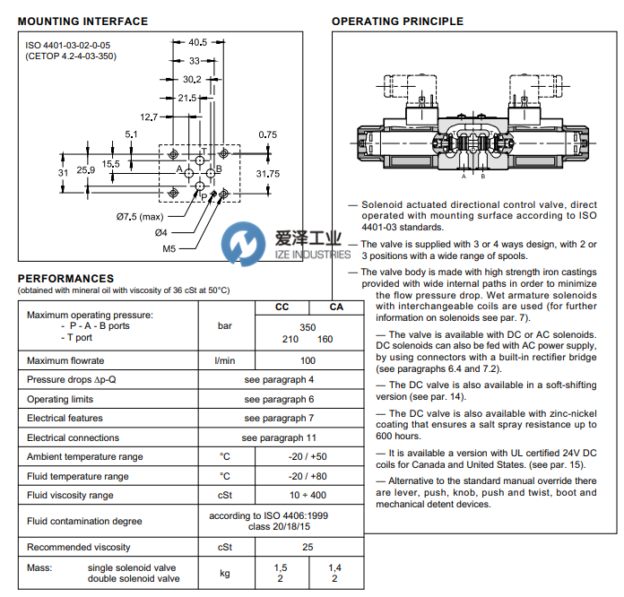 DUPLOMATIC换向阀DS3系列 天生赢家凯发一触即发工业 izeindustries.png