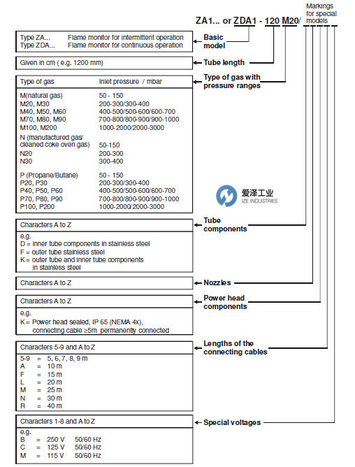 HEGWEIN火焰检测器AZ1系列 天生赢家凯发一触即发工业 izeindustries（1）.png