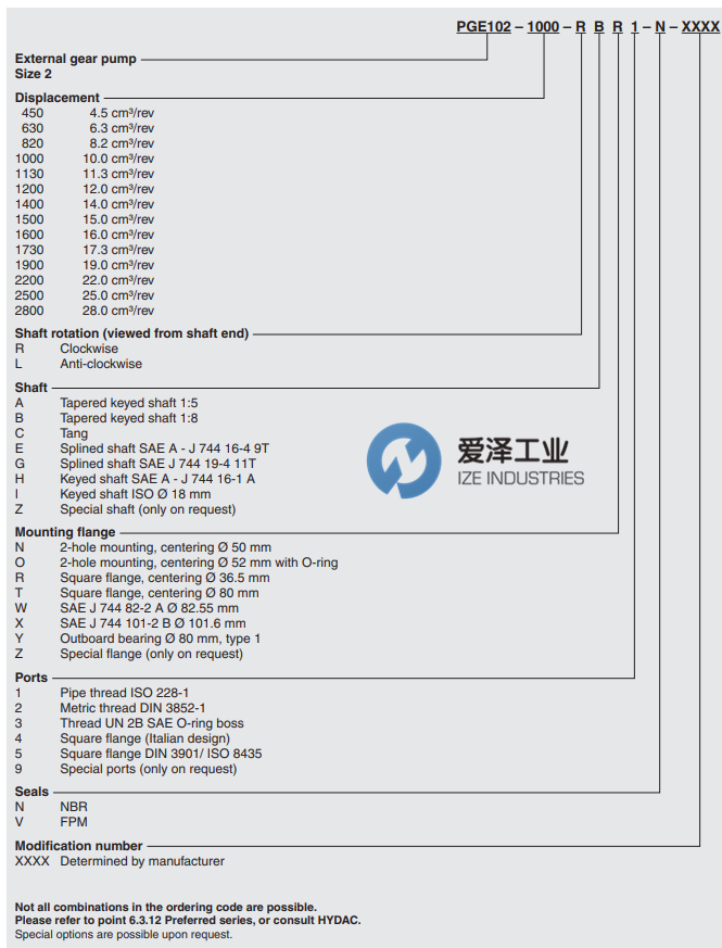 HYDAC泵PGE102系列 天生赢家凯发一触即发工业 izeindustries.png