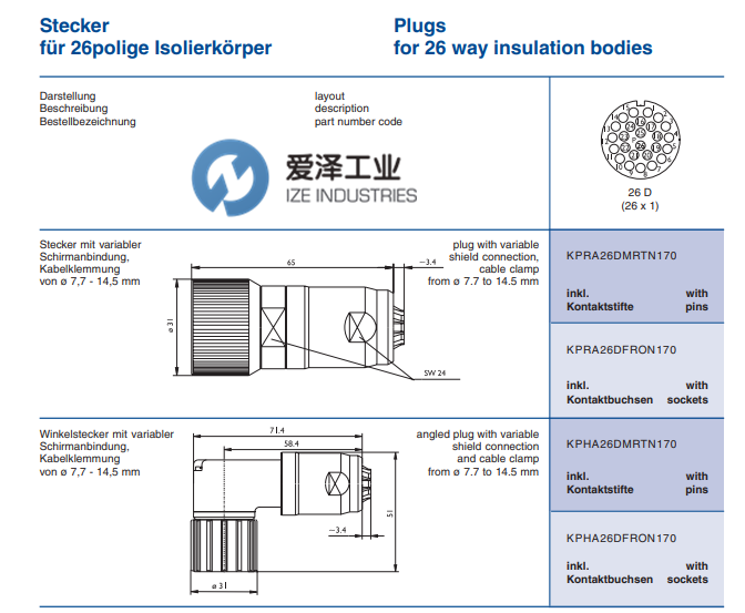 HYPERTAC连接器KPRA系列 天生赢家凯发一触即发工业 izeindustries.png