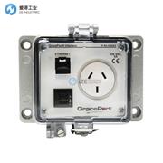 GRACEPORT以太网面板接口连接器P-R2-K3RA5