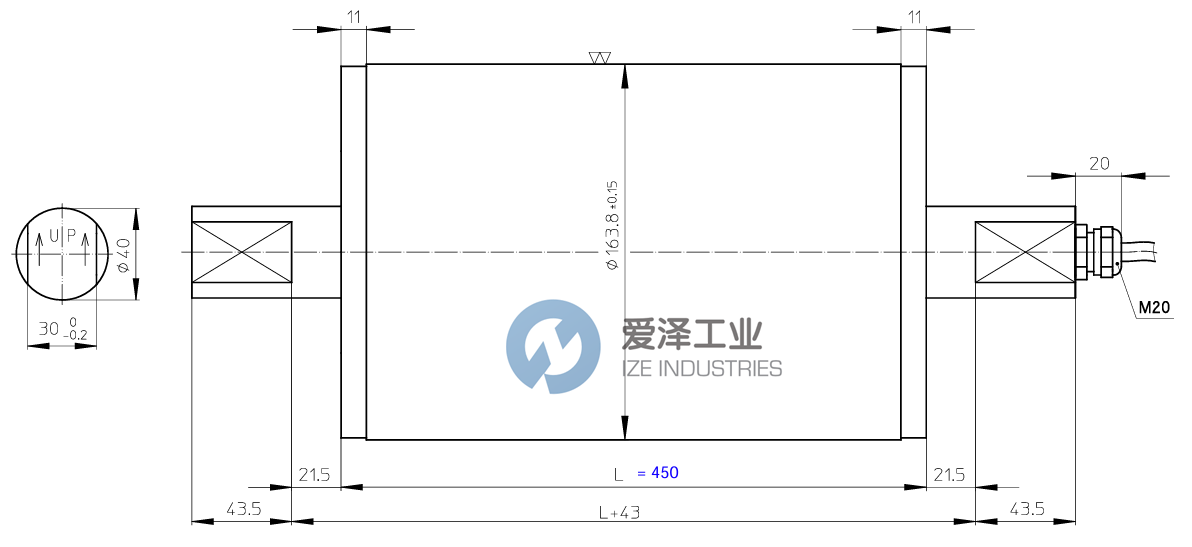 VAN DER GRAAF滚筒电机TM160B40-0410Z-450 天生赢家凯发一触即发工业 ize-industries.png