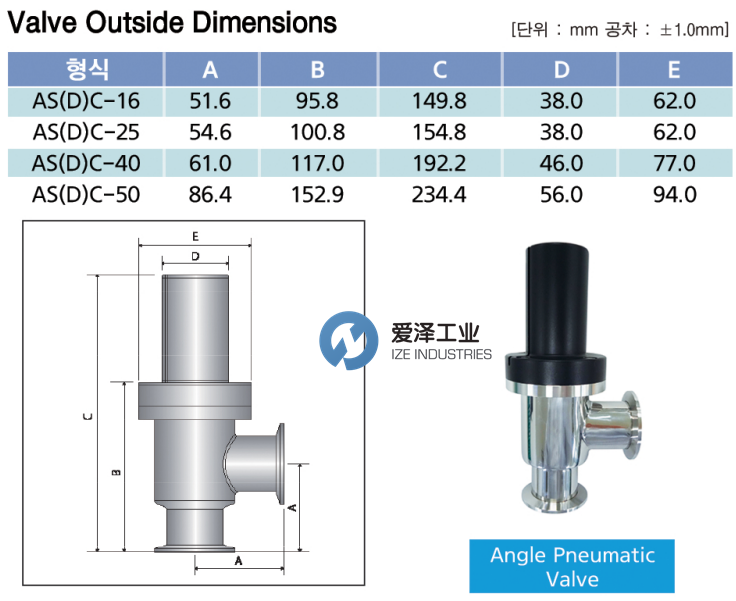 SPACE SOLUTIONS气动阀ASC-25K-WA1SJ15E1905-10 天生赢家凯发一触即发工业 ize-industries.png