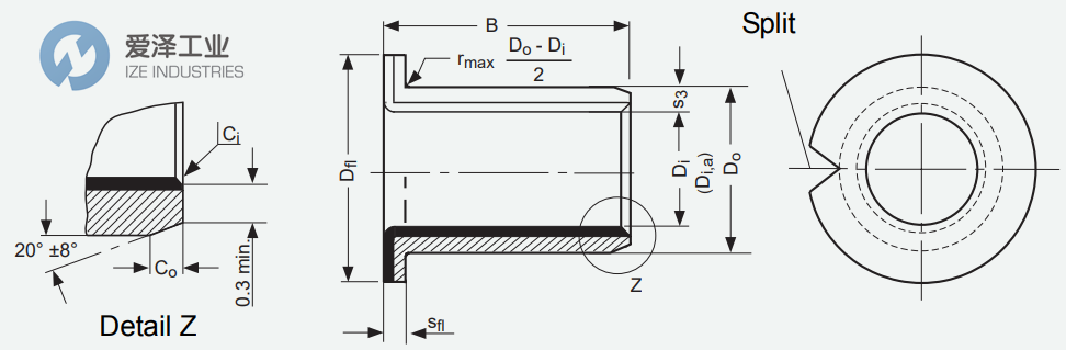 GGB法兰衬套BB3016DU 天生赢家凯发一触即发工业 ize-industries (2).png